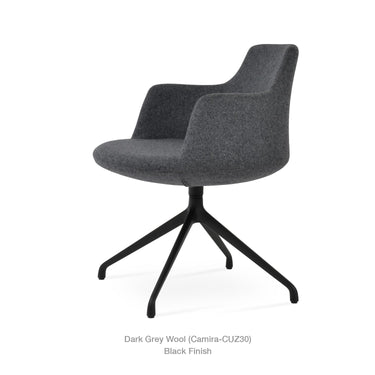 Dervish Spider Swivel Chair Fabric by SohoConcept - New