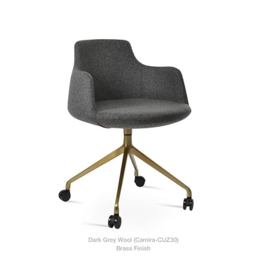 Dervish Spider Swivel Chair Fabric by SohoConcept - New