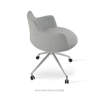 Dervish Spider Swivel Chair Fabric by SohoConcept - New