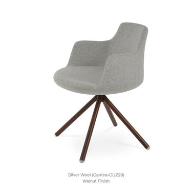 Dervish Stick Swivel Chair Fabric by SohoConcept - New