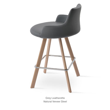Dervish Sword Stools Leather by SohoConcept - New
