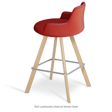 Dervish Sword Stools Leather by SohoConcept - New