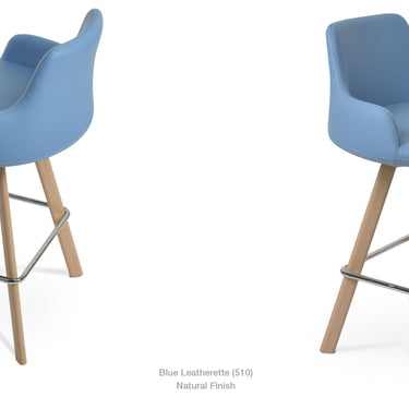 Dervish Sword Stools Leather by SohoConcept - New
