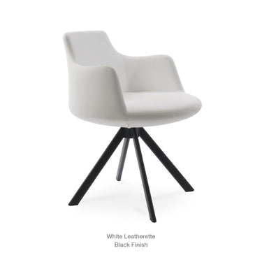 Dervish Sword Swivel Chair Leather by SohoConcept - New