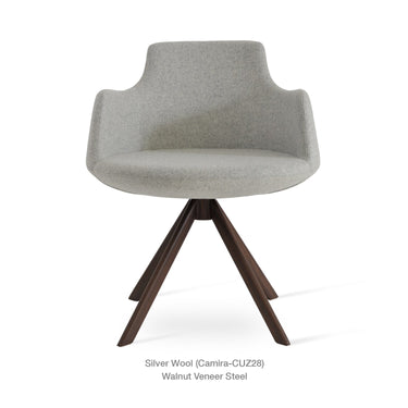 Dervish Sword Swivel Chair Fabric by SohoConcept - New