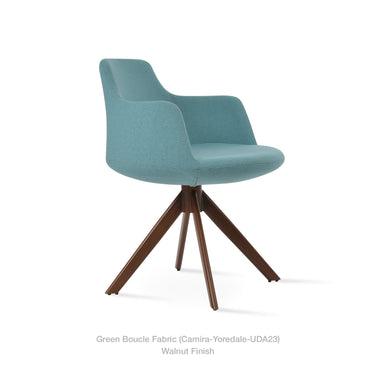 Dervish Sword Swivel Chair Fabric by SohoConcept - New