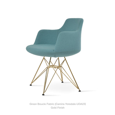 Dervish Tower Swivel Chair Fabric by SohoConcept - New