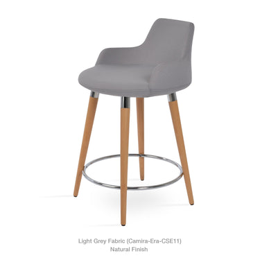 Dervish Wood Stools Fabric by SohoConcept - New