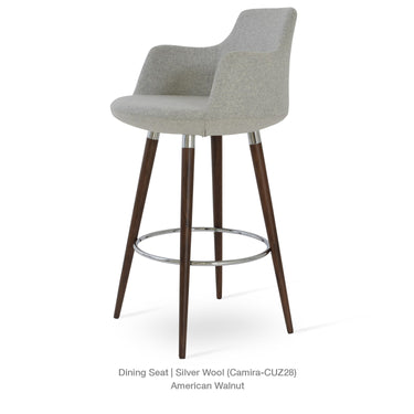 Dervish Wood Stools Fabric by SohoConcept - New