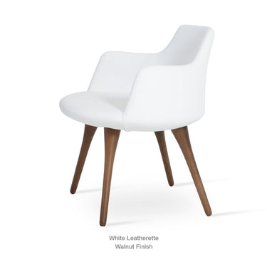 Dervish Wood Chair Leather by SohoConcept - New