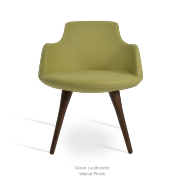 Dervish Wood Chair Leather by SohoConcept - New