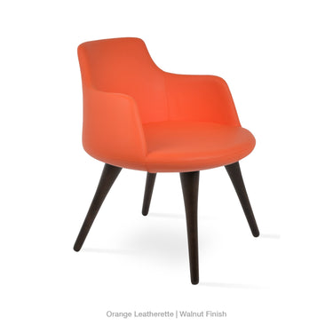 Dervish Wood Chair Leather by SohoConcept - New