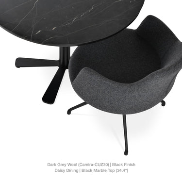 Dervish Spider Swivel Chair Fabric by SohoConcept - New