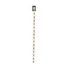 Collier 53 Alabaster LED Wall Sconce | Vertical Bronze Light