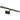 Nightshade Black Dessau 18 inch picture light, integrated LED, contemporary design for framed art.