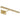 Dessau 18" LED art light, Natural Brass finish, dimmable wall mount for home gallery lighting.