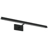 Nightshade black Dessau 24 inch LED art light, wall mounted, showcasing modern design.