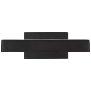 Modern art lighting Dessau picture light, dark bronze finish, highlighting canvas ar