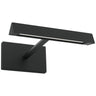Natural black Dessau picture light, integrated LED, 3000K warm white light