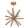 Dgllnch Brass Sputnik Chandelier with 15 Light