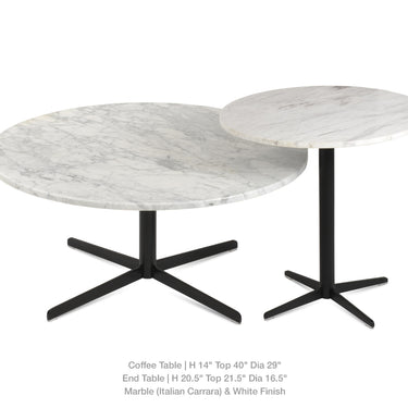 Diana Marble Coffee Table by SohoConcept - New