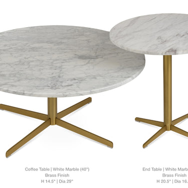 Diana Marble Coffee Table by SohoConcept - New