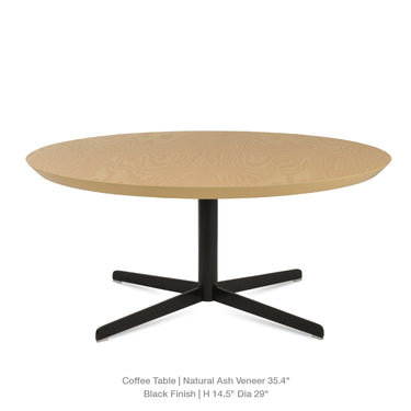 Diana Wood Coffee Table by SohoConcept - New