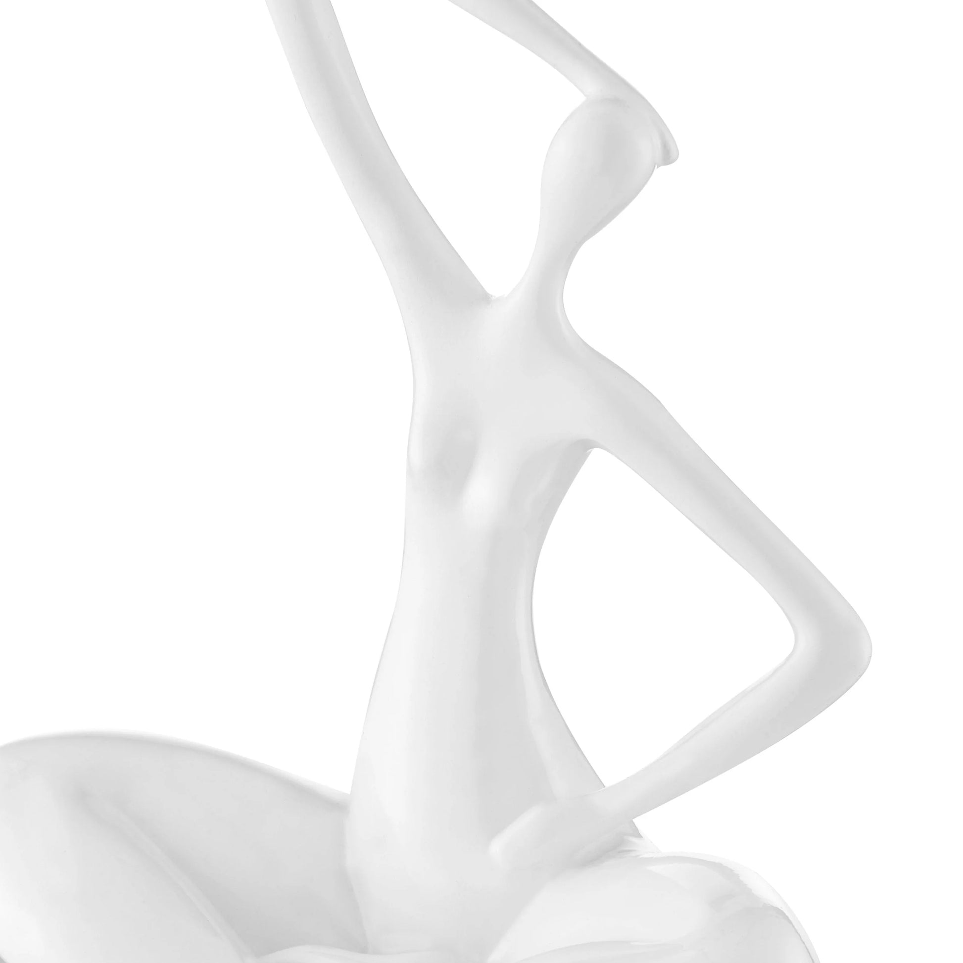 Diana Sculpture - Small White by Finesse Decor 4