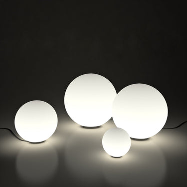 Minimalist Dioscuri Table Lamp by Artemide, perfect for office desks and home living spaces
