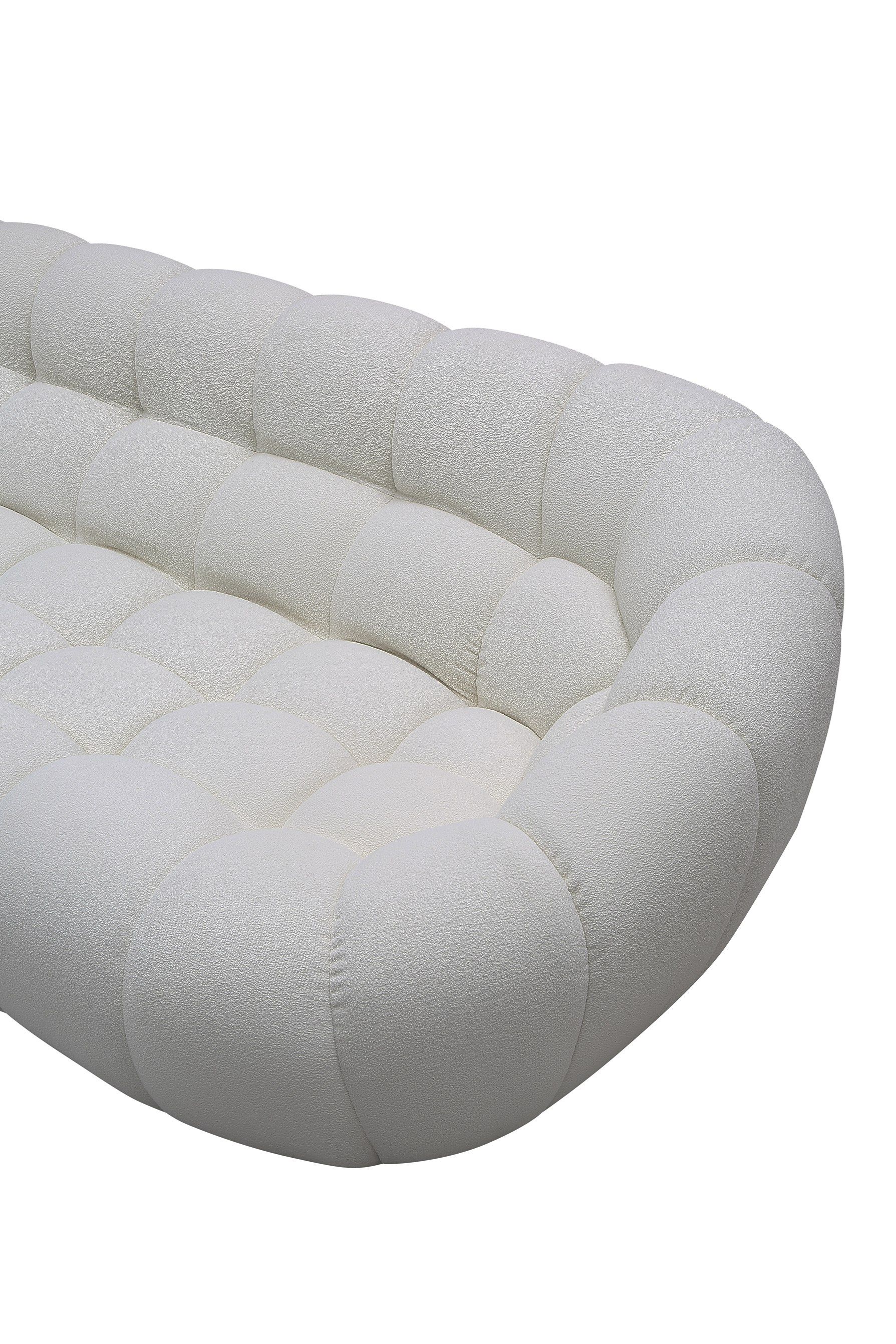 Divani Casa Yolonda Off-White Fabric Sectional Sofa Alt 10