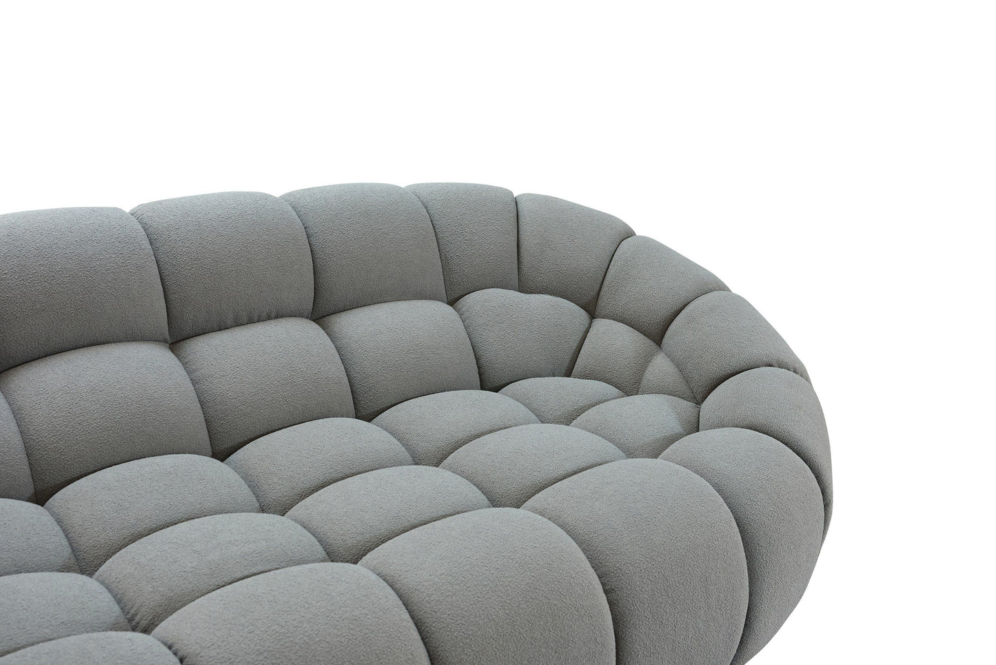 Divani Casa Yolonda Grey Curved Sectional Sofa Alt 07