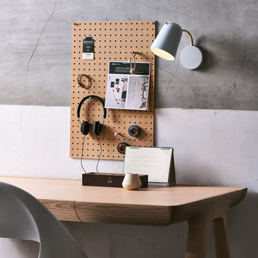 Seed Design Dobi Wall Lamp White Brass