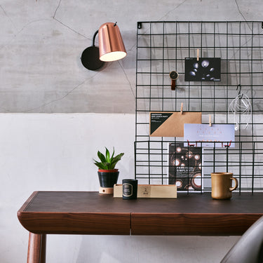 Seed Design Dobi Wall Lamp Copper Black