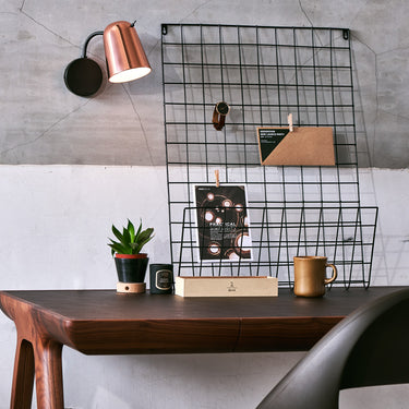 Seed Design Dobi Wall Lamp Copper Black