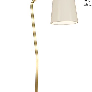 Seed Design Dobi Table Lamp White Brass
