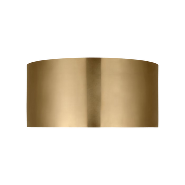 Modern industrial brass ceiling light Dola 10 flush mount LED fixture