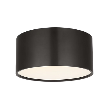 Visual Comfort Dola 10 LED flush mount bronze ceiling light