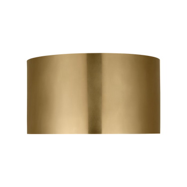 Modern antique brass flush mount ceiling light 13 inch LED fixture