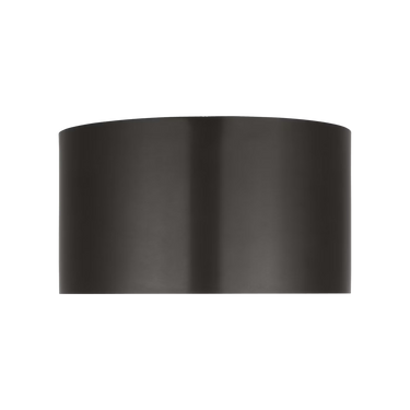 Bronze Dola 13 LED flush mount ceiling light with glass diffuser