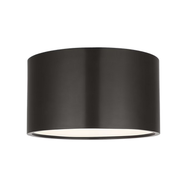 Modern bronze flush mount ceiling light 13 inch LED fixture