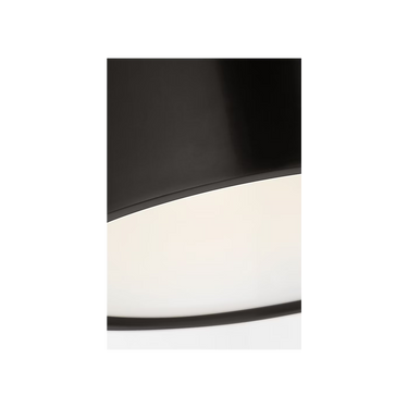 Dola 13 bronze ceiling light with warm 2700K LED illumination