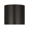 Dola 6 flush mount ceiling light in bronze finish with modern compact design