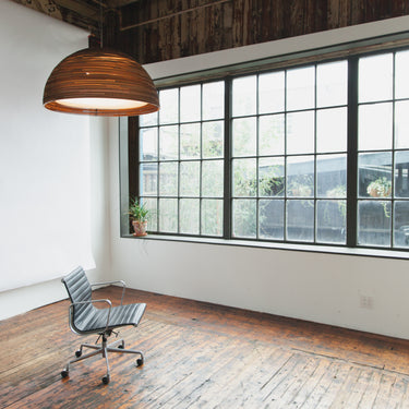 Commercial Grade Large Dome Pendant - Graypants 36 Inch Wide