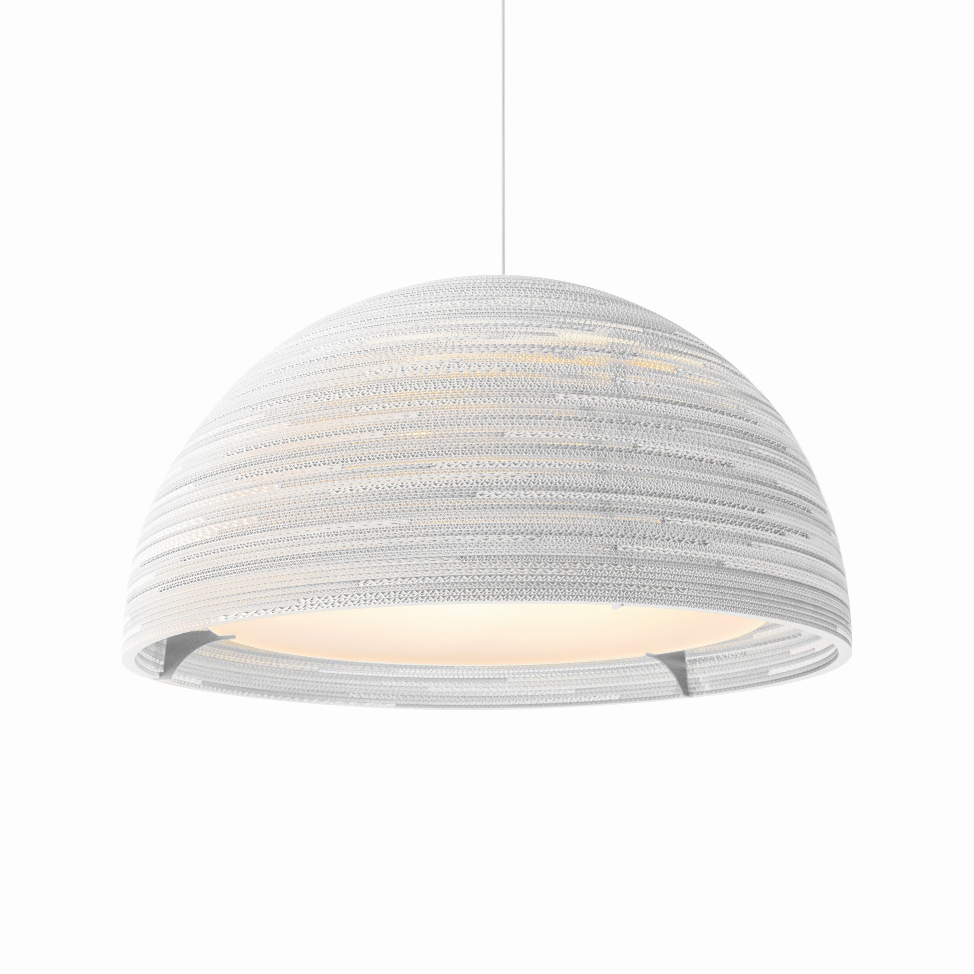 Sustainable Pendant Lighting: Graypants Dome Scraplights