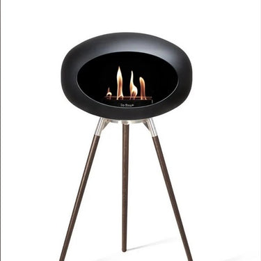 Eco-friendly Le Feu Dome Black Ground Steel High Fireplace