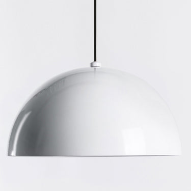 Seed Design Dome Pendant Large White