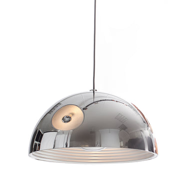 Seed Design Dome Pendant Large Chrome