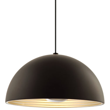 Seed Design Dome Pendant Large Black
