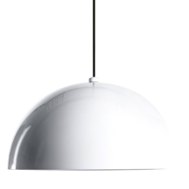 Seed Design Dome Pendant Large White