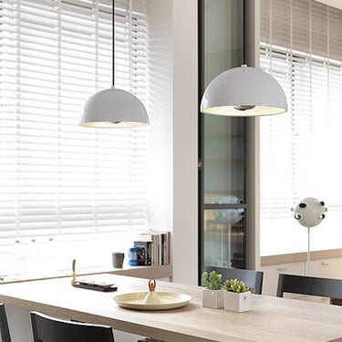 Seed Design Dome Pendant Medium White